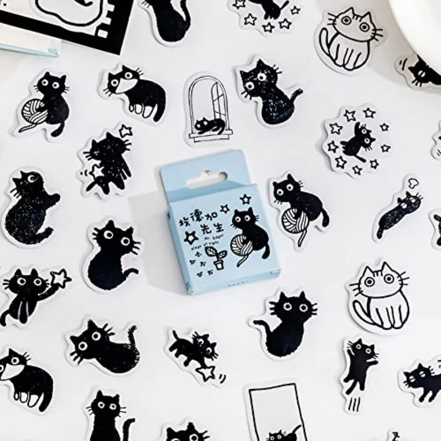 

Small Cute Cat Stickers for Scrapbooking Bullet Journal DIY Decoration Journaling Planners Suitcase Diary Notebooks Album Lapto