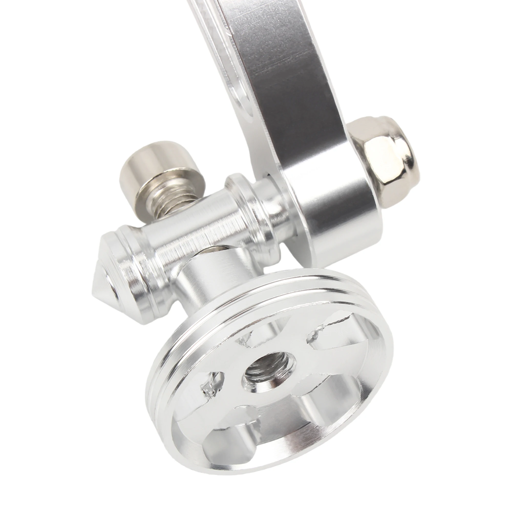 Motorcycle CNC Aluminum Brake Rocker Arm Silver Alloy Handlebar Levers Motorcycle Modification Motorbike Brake Accessories