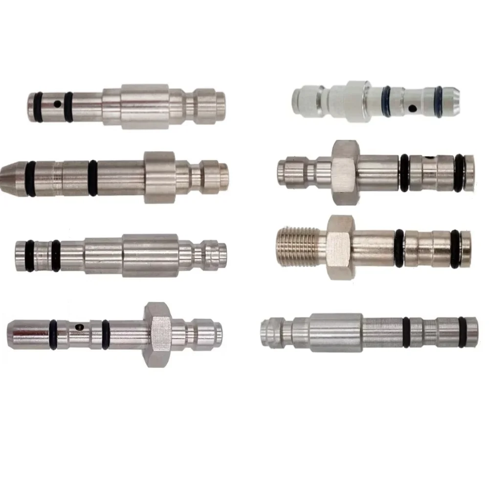 Filling Probe Quick Charging Adapter Valve 8mm Fill Nipple or 1/8BSPP Thread for High Pressure Air