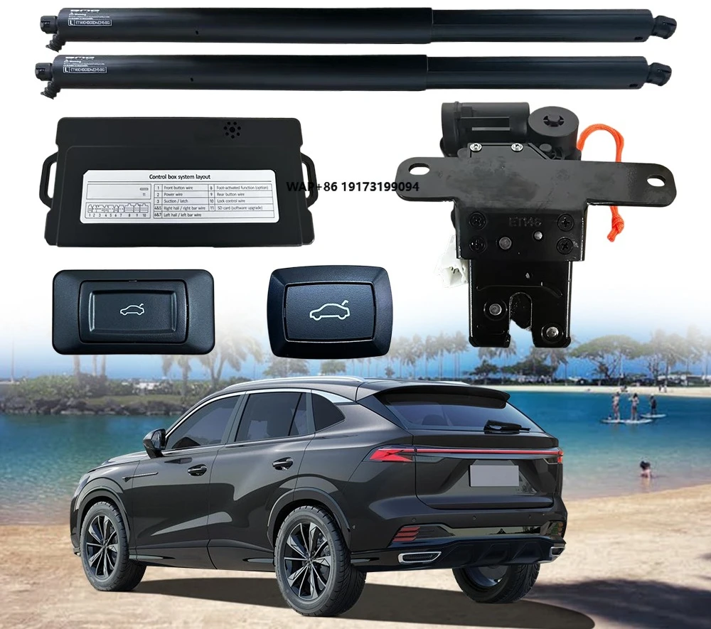 

ChangYi Electric Tailgate for 2025 MG HS with Optional Foot Sensor IPX7 Waterproof Remote Control Anti-pinch & 12-Month Warranty