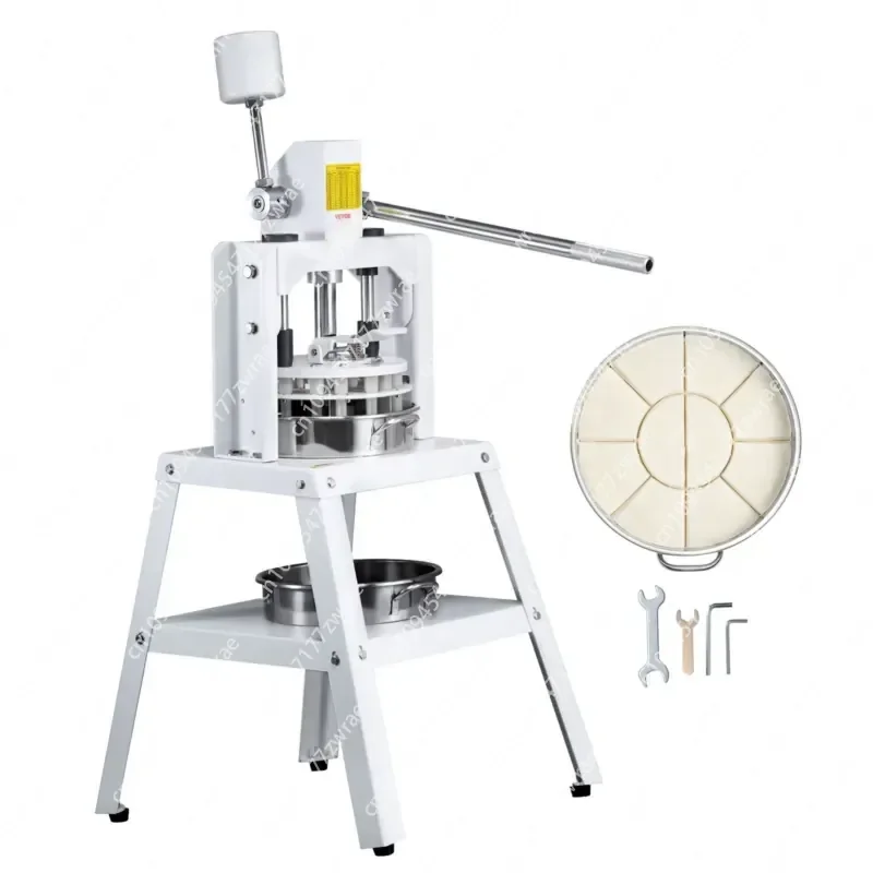10PCS Manual Rounder Dough Divider Machine 4.23oz 19.75oz Hand Press 304 Stainless Steel Cutter Model D0100HRSQAX Equal Dough