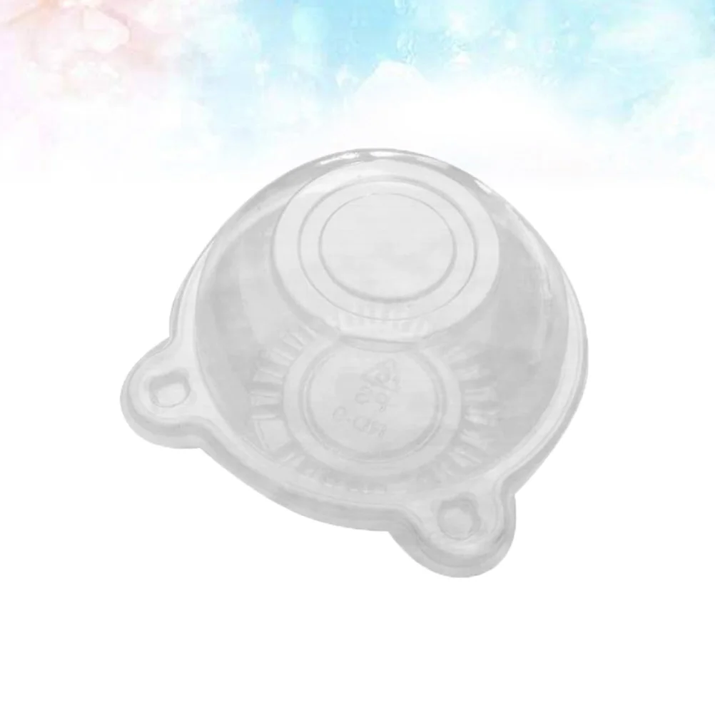 

50Pcs Plastic Cake Boxes Transparent Dome Holders Secure Locking Design Perfect for Cakes Cupcakes Muffins Plastic Cake Boxes