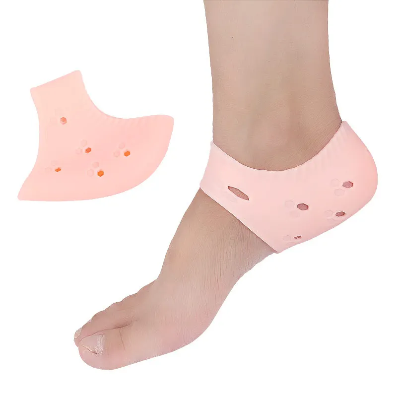 

10pieces=5pairs Foot Care Tools Heel Cover Gel Silicone Protector Plantar Fasciitis Pain Relief Orthopedic Pads Bunion Corrector