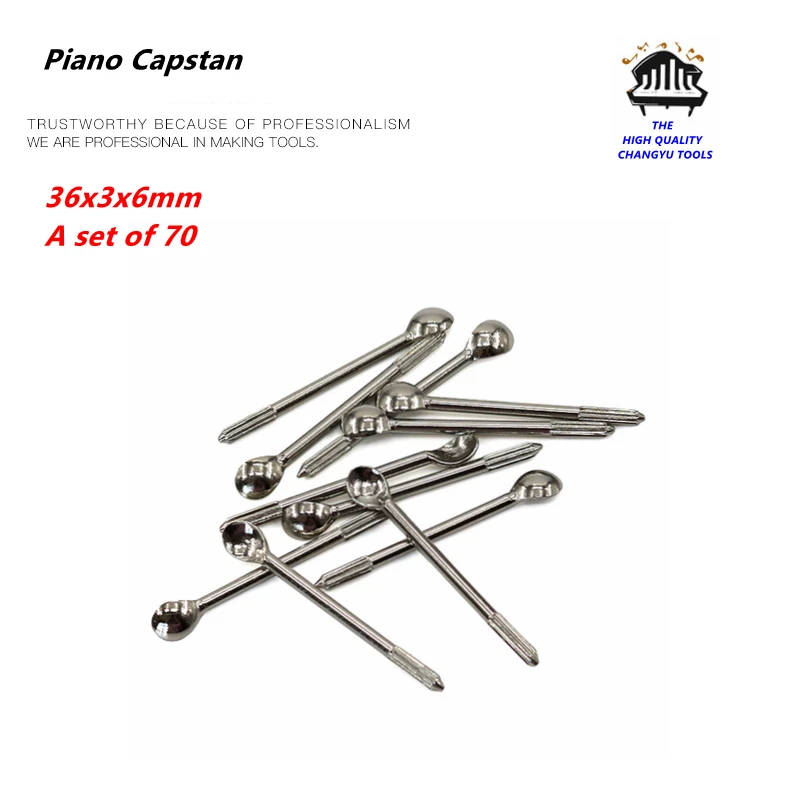 Piano tuning  tools accessories Piano Capstan 36x3x6mm A set of 70 Piano repair parts