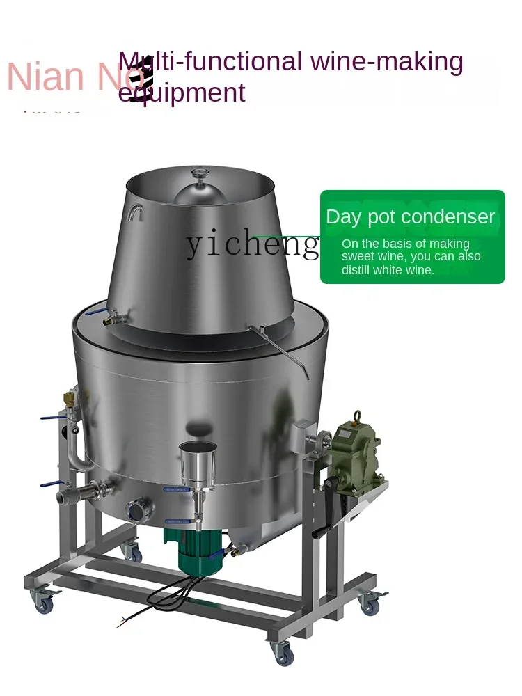 TQH arroz glutinoso equipo de vino dulce equipo de elaboración automática olla de vino humeante