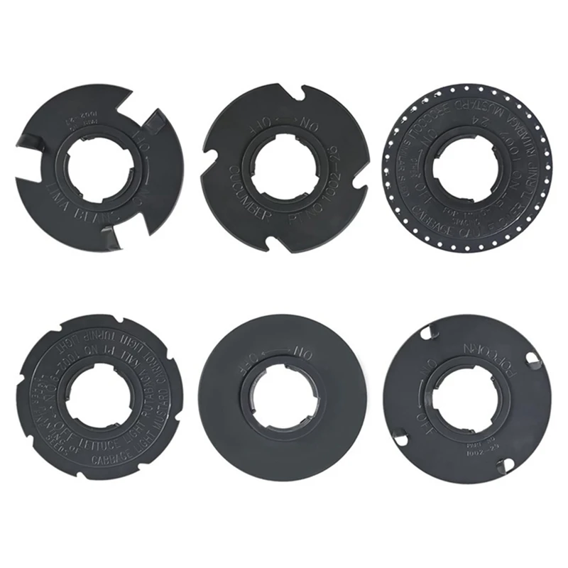 60010 مجموعة أطباق البذور الاختيارية لآلة بذارة الحديقة E-Arthway 1001-B، تناسب الجزرة الخفيفة، طبق بذور الفشار الفارغ