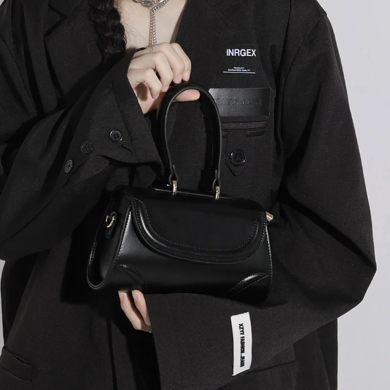 

Stylish and simple women's synthetic leather handbag luxury designer top handle and one-shoulder multi-function off-road bag