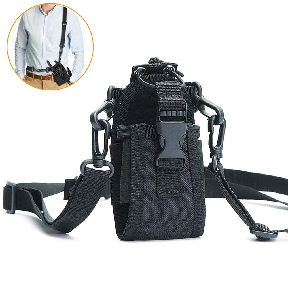 Taktische Molle Walkie-Talkie-Tasche, Hüft- und Schultertasche, Magazintasche, Funkgerät-Halter, Outdoor-Jagdtasche