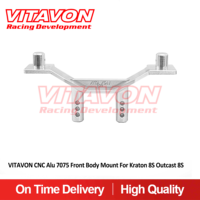 VITAVON CNC Alu 7075 Front Body Mount For Kraton 8S Outcast 8S6S BLX V5 ,Big Rock 6S