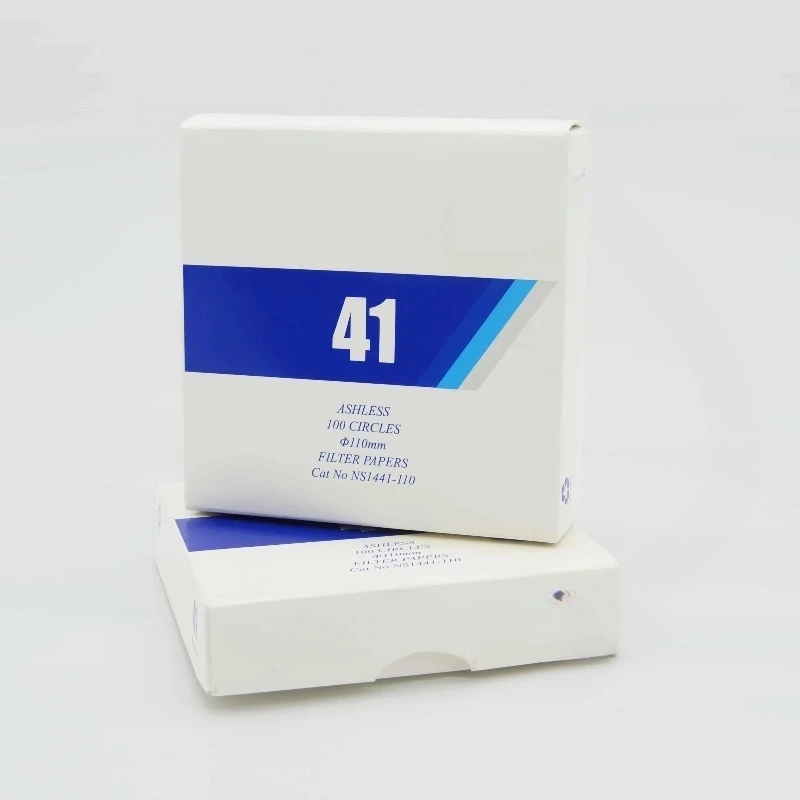 

Filter paper Ash-free filter paper pore size 20-25 microns round 100 pcs/bag