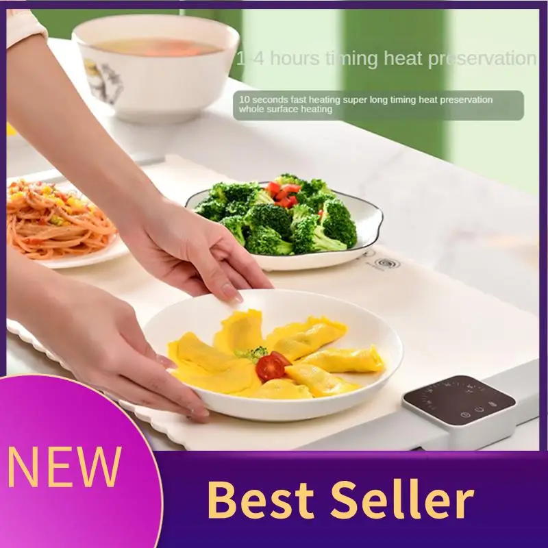 

ABLU-Warming Dish Board Home Insulation Food Heating Constant Temperature Electric Folding Warming Food Artifact