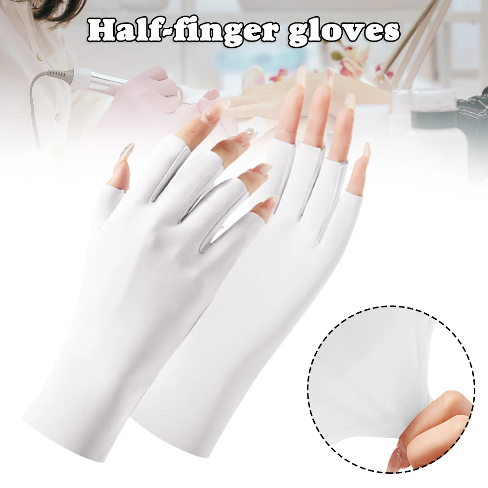 Half Finger Gloves Cool Summer Gloves Nail Art Skin Care