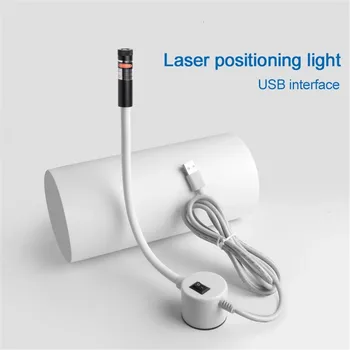 Máquina de costura de posicionamento a laser luz infravermelha lâmpada laser grande linha transversal longa palavra luz trabalho acessórios da máquina costura