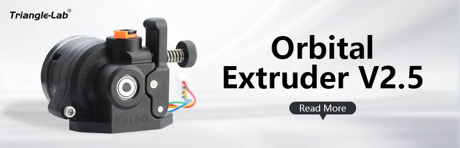 Trianglelab Orbiter Extruder, V2,5, LDO-MOTOR, Double Gear Direct Drive kompatibel, Ender3, CR10, PLA, PEI, TPU, ABS-Filament – Detail 1