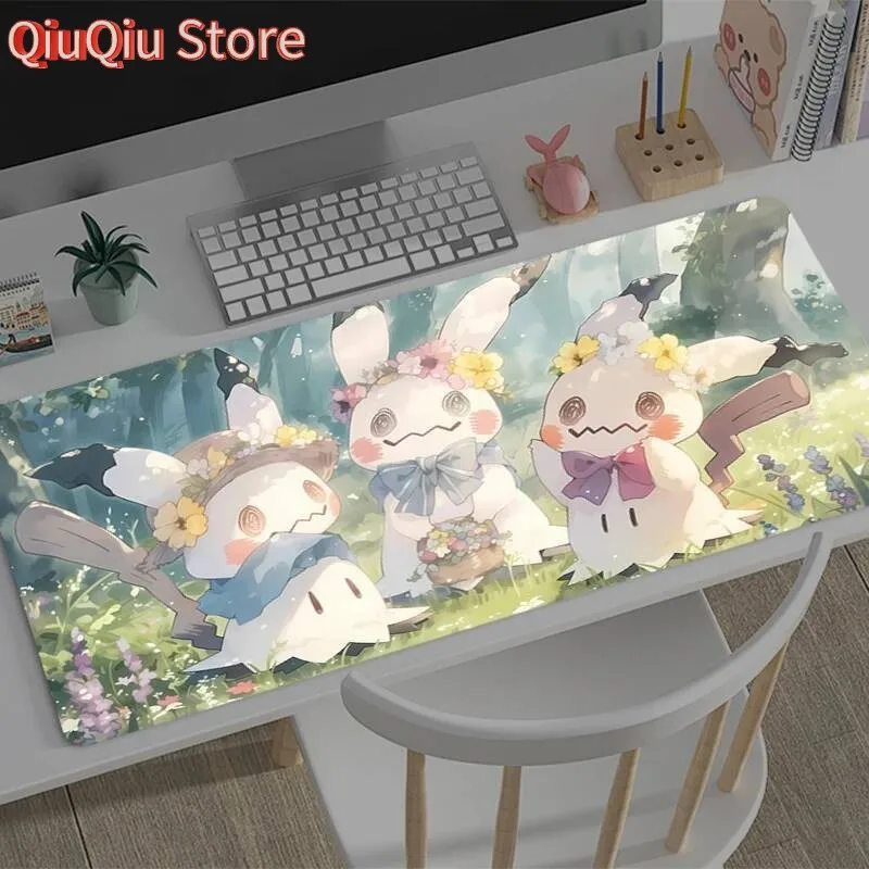 Gaming Mouse Pad P-Pokemons Gamer Computer Accessories Keyboard Table Mat Mousepad Company Laptop Desk mat PC HD Anime Mousepad