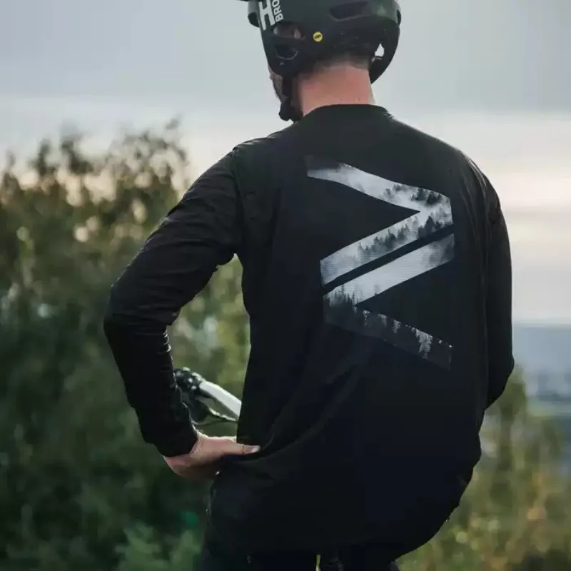 2026 Cycling Speed Conquers Long Sleeve Mountain Bike Off Road Speed Dry Breathable Cycling Speed Dry Clothes