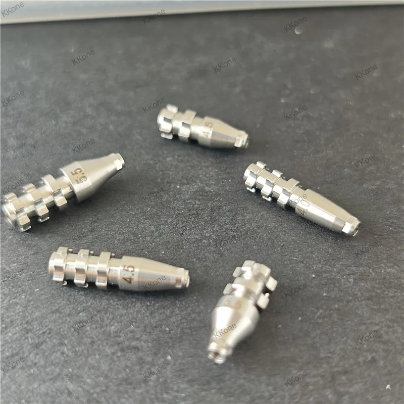 10Pcs Open Tray Transfer Post Impression Copings Compatible with Dentium Dental Implant Replacement Parts