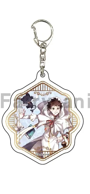 Anime Keychain Doll Shirota Mahiru Kuro Todoroki Acrylic Keyring Pendant for Gift