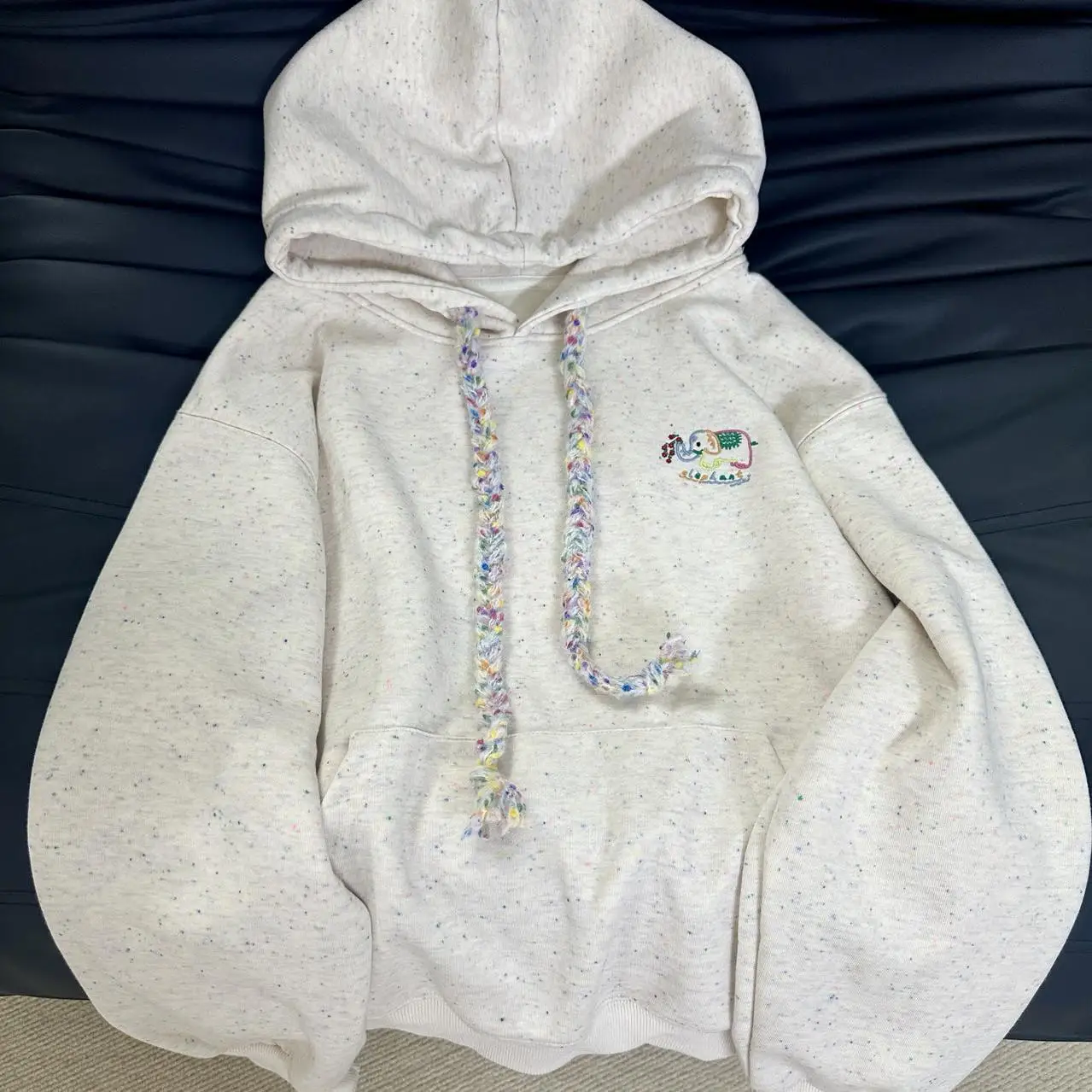 

Oversize Hoodie Men's Large Size 300 Pou American Polka Dot Loose New Sle Elephant Jaet Autumn Winter Streetwear