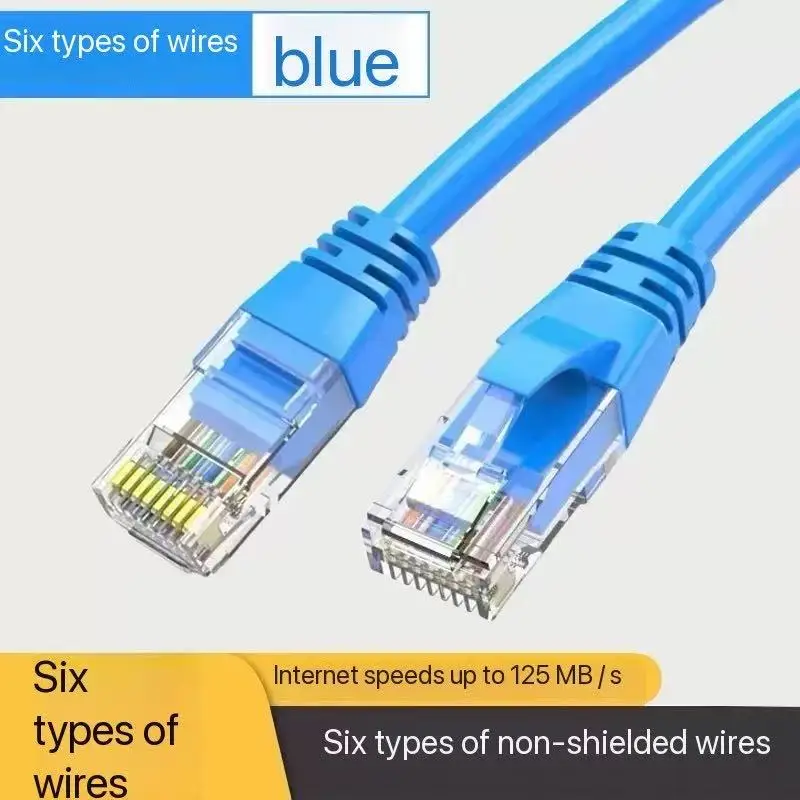 Essager Ethernet Cable Cat6 Lan Cable UTP CAT 6 RJ 45 Network Cable 5m/10m/15m Patch Cord for Laptop Router RJ45 Network Cable