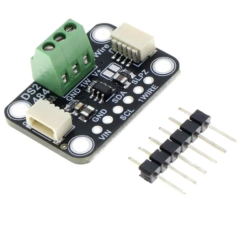 【Price Drop !!】DS2484 I2C To 1-Wire Bus Adapter STEMMA QT/Qwiic Compatible 1-Wire Bus Adapter I2C To 1-Wire