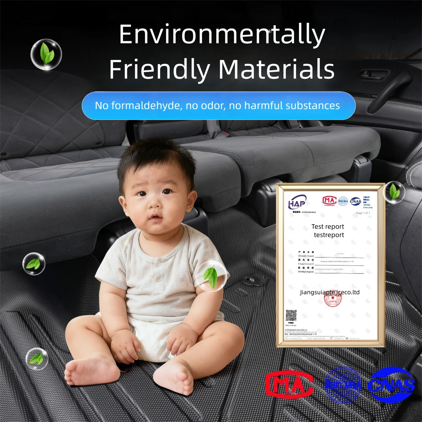 TPE Car Mats For Toyota Prado 2003-2009 Custom Fit Waterproof Floor Mats Accessories Compatible with FJ120/LC120 SUV