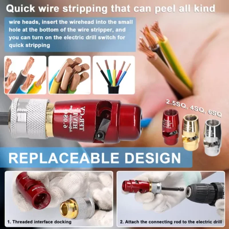 Machine à dénuder les fils, perceuses, kits Ele83.i