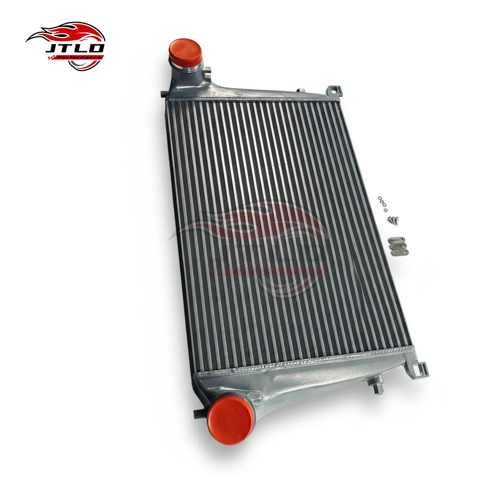 JT-PC136 Competition Aluminum Intercooler For Golf Arteon Passat Tiguan T-Roc R Audi Cupra Larger Volume TIG Welded