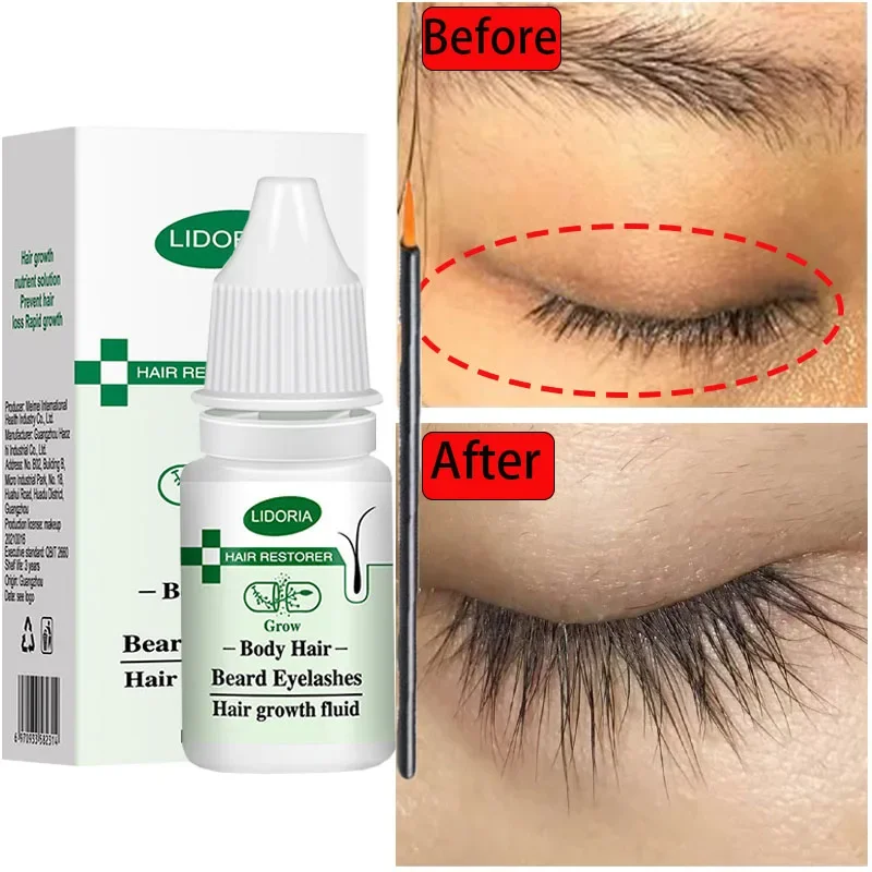 Suero rápido para el crecimiento de pestañas, potenciador de cejas, tratamiento más grueso, alargar, cuidado de ojos líquido, productos de maquillaje