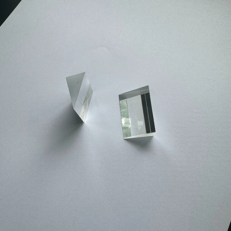 1pc 30°60°90° Right Triangle Prism for Experiments Physical Optics Popular Science