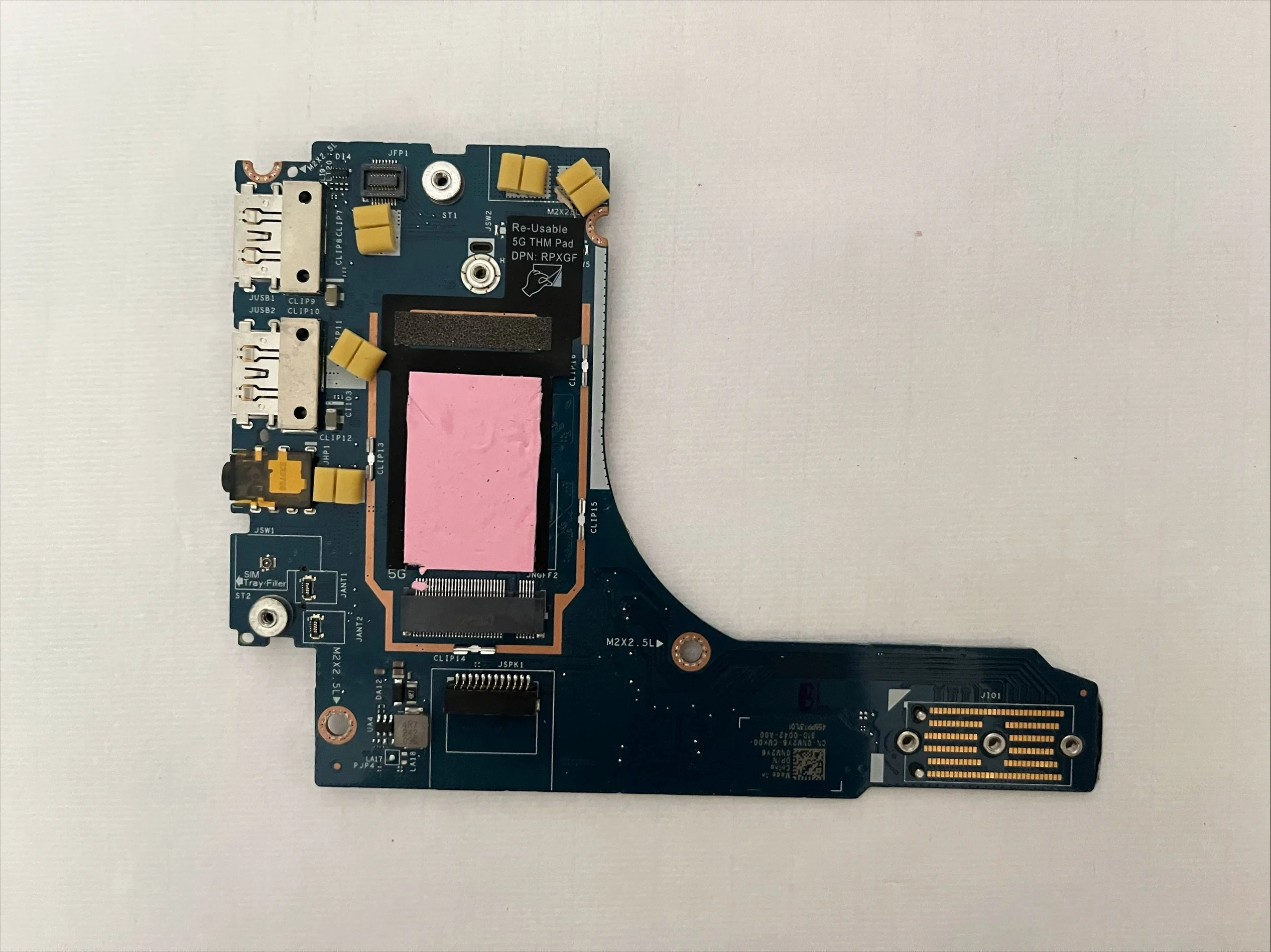 For Dell Latitude 7640 USB Board Switch Board Audio Board IO SD Card Small LS-M597P