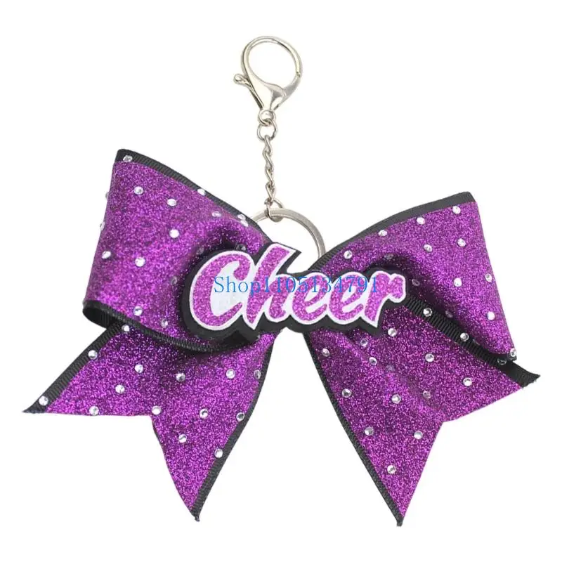 

98-километровый декоративный аксессуар с бантом для брелока-сумки, очаровательный модный брелок-подвеска