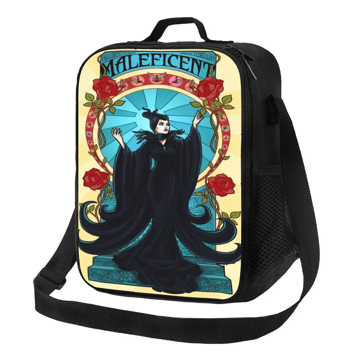 

Термоизолированная сумка для обеда Custom M-Maleficent Movie, портативный контейнер для еды для работы, школы, путешествий, хранения продуктов, коробка для бенто