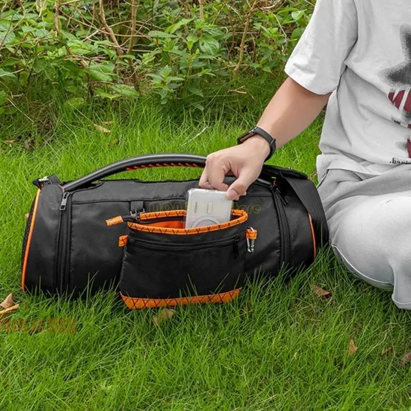 F62C -Portables Mesh Fabric Hocke für Boombox 3 Lautsprecher Reise nach Hause Aufbewahrungstasche