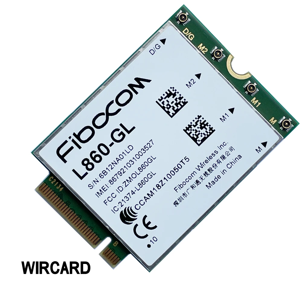 New L860-GL FDD-LTE TDD-LTE Cat16 4G Module 4G Card 1Gbps For laptop