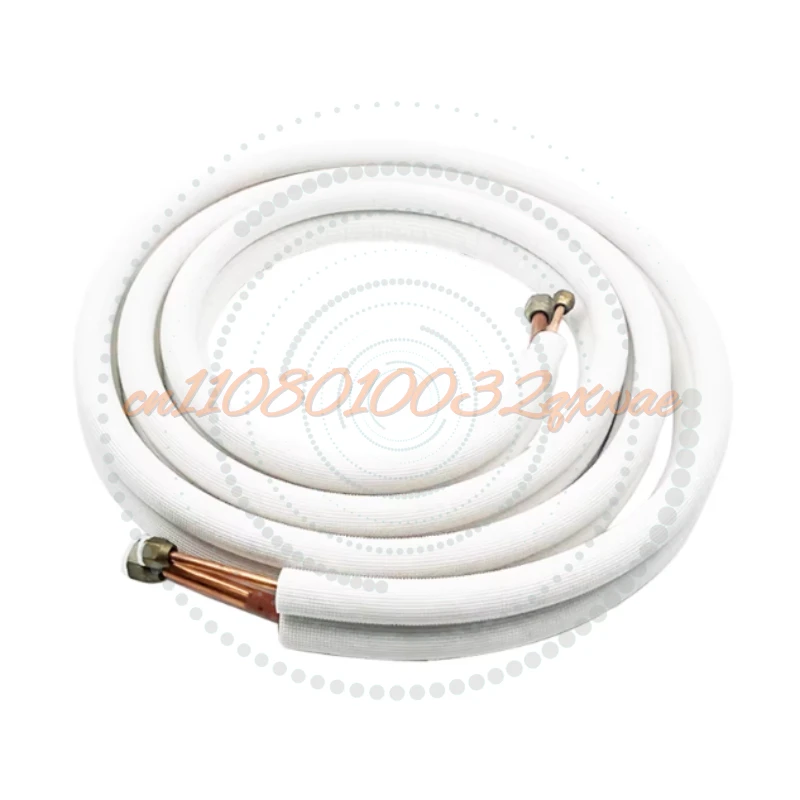Tubería de Aluminio para Conexión de Aire Acondicionado R410, Tubería Reforzada R32, Producto Terminado Universal 1.5P