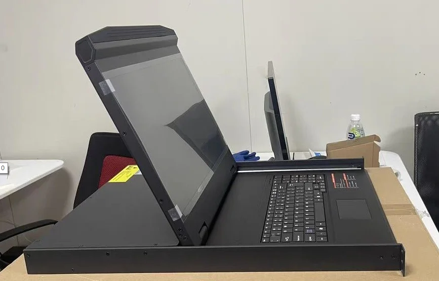 Console KVM-1701RD, kit console KVM LCD altezza 1U