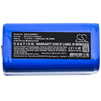  3400mAh Flashlight Battery for Bigblue TL4000P,TL4500P,TL4800P,VTL5500P,VL5800P,VL7500P,VTL8000P,VL8300P,VL9000P,VL10000P