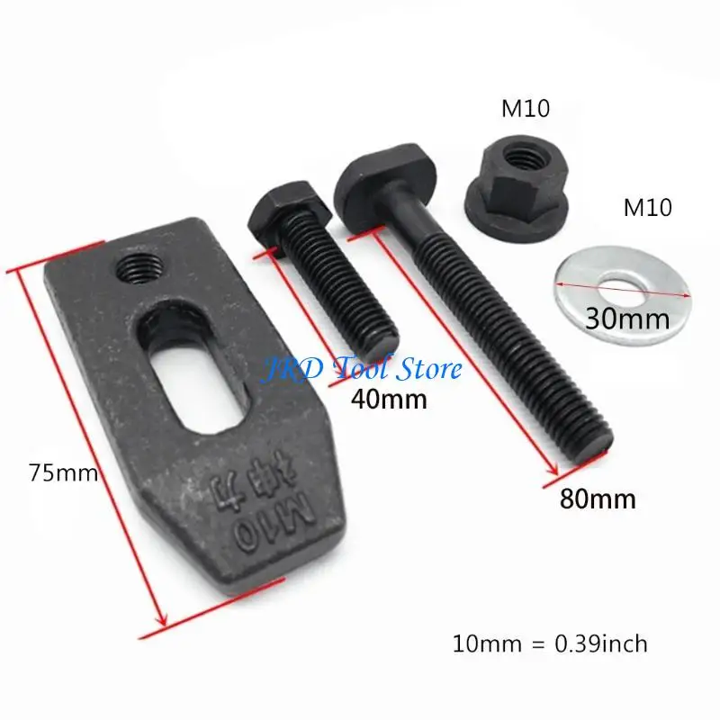 A2UD Pressure Plate Clamp Fixture Pressure Plates Clamping Tool untuk T-Slot