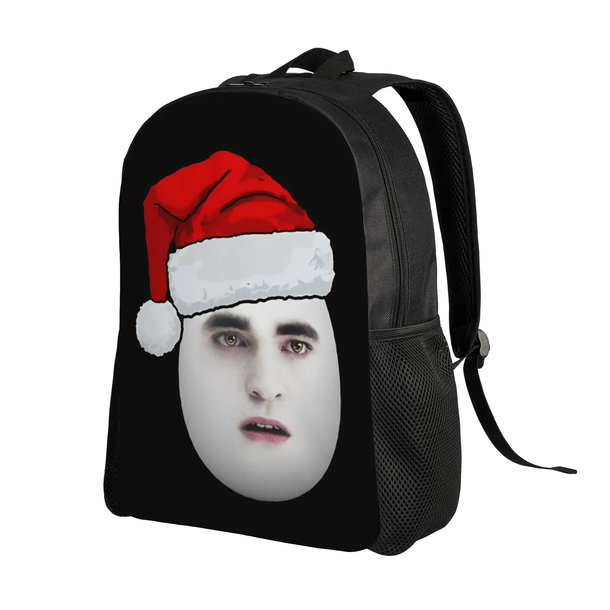 Christmas Eggward Funny Meme Backpack Outdoor High School Work Twilight Edward Cullen Daypack for Men Women Laptop Shoulder Bag