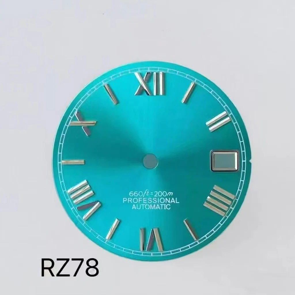 

28.5mm Watch Log Dial with Arabic Numerical Calendar, Compatible with NH35 Movement New Accessories