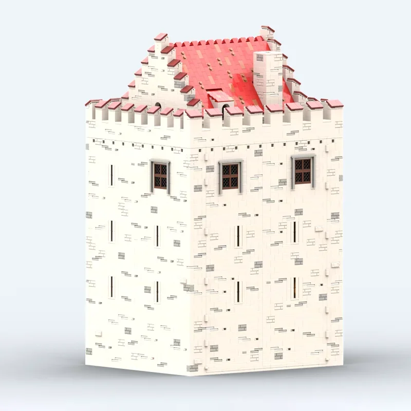 9138 Teile MOC Festungsgebäude Schlossmodell Bausteine Weihnachtsgeschenk Konstruktions-Bausatz DIY Lernspielzeug für Kinder