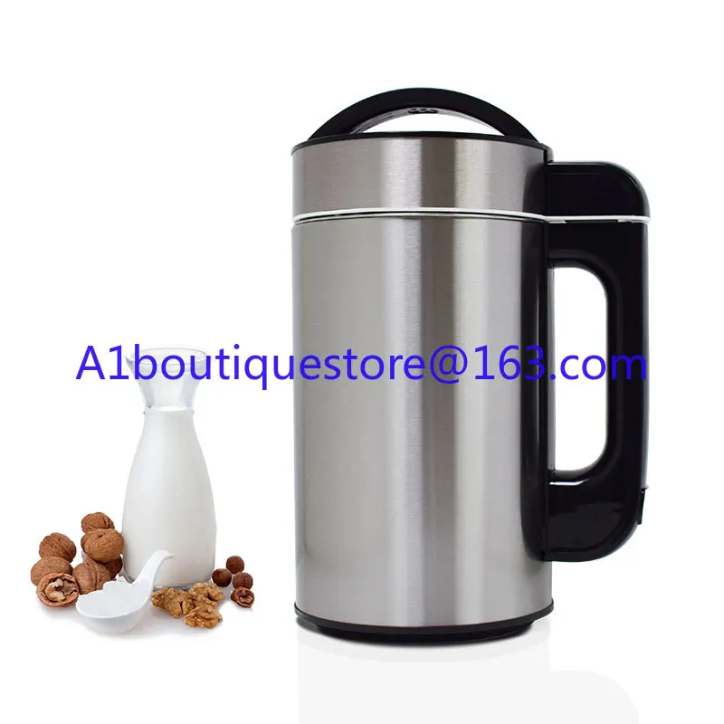 

Suitable for Soy Nut Almond Oat Milk Maker with Free Filter Food Processor 1.2L