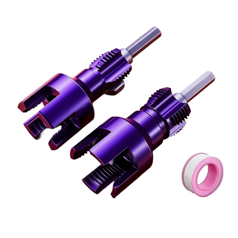

Internal Thread Opener for For Pvc Water Pipes 4 Points and 6 Points Sizes Compatible with Hand Electric Drills