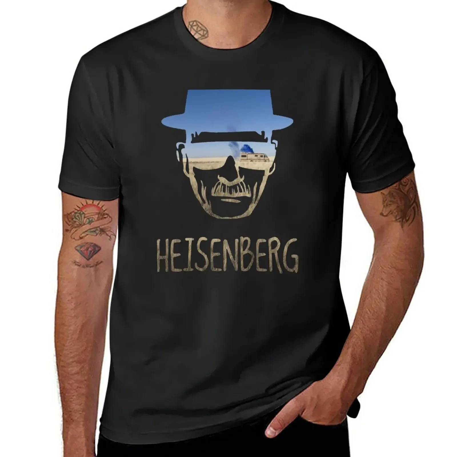 

Heisenberg Cooking In The Desert | Breaking Bad T-Shirt quick drying sublime cute tops oversized t shirt men