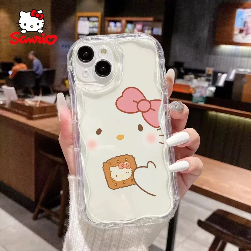 Kitty Cat Telefoonhoesje Iphone 16/15/14/13/12/11/x/xs/xs Max Girl Iphone Case Kt Mode voor Iphone My Melody 2025 Nieuw