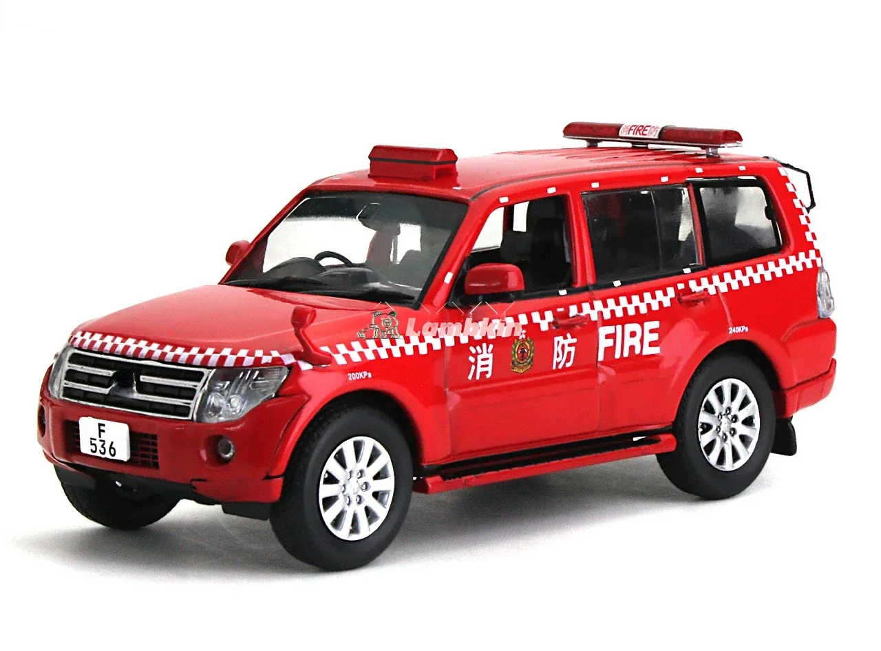 VITESSE 1/43 For Alloy Car Model mitsubishi Pajero Hong Kong Police Car Fire Truck 29328