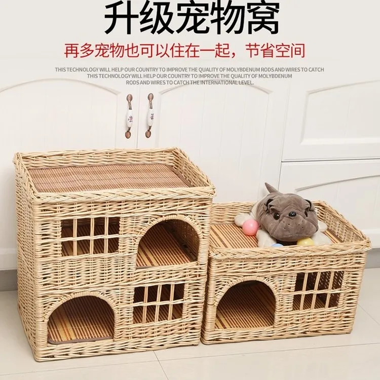 

Rattan universal in all seasons, oversized 3-layer villa universal in all seasons, semi-closed