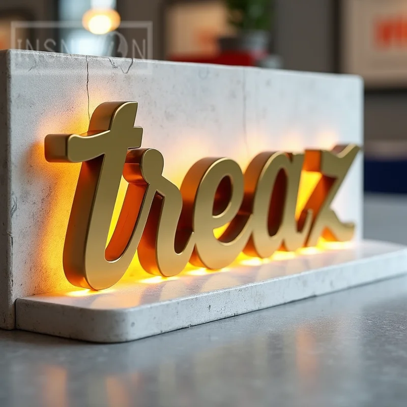 Custom 3D LED Backlit Letters Sign For Business Storefront Outdoor Waterproof Illuminated Light Up Advertising Signage Display