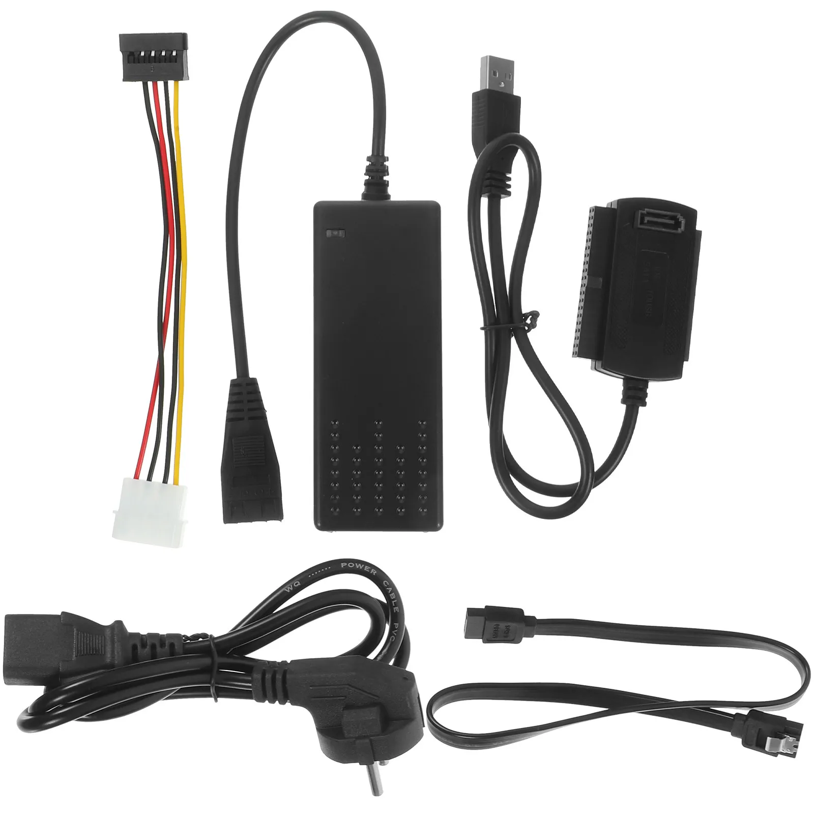 1Set USB to Cable Adapter USB 2.0 High-Speed Hdd Data Transfer Easy External Hard Drive Data Cable